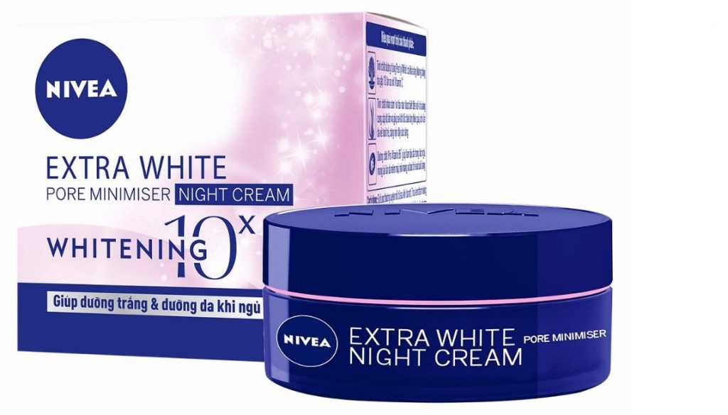 Nivea Extra White Night Cream Pore Mimimiser 50mL