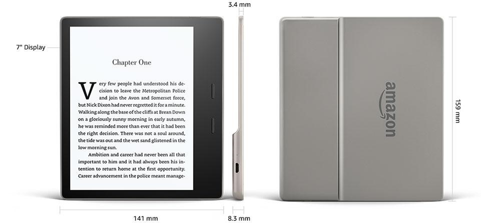 7 máy đọc sách nào tốt nhất hiện nay 4 Máy đọc sách Amazon Kindle Oasis